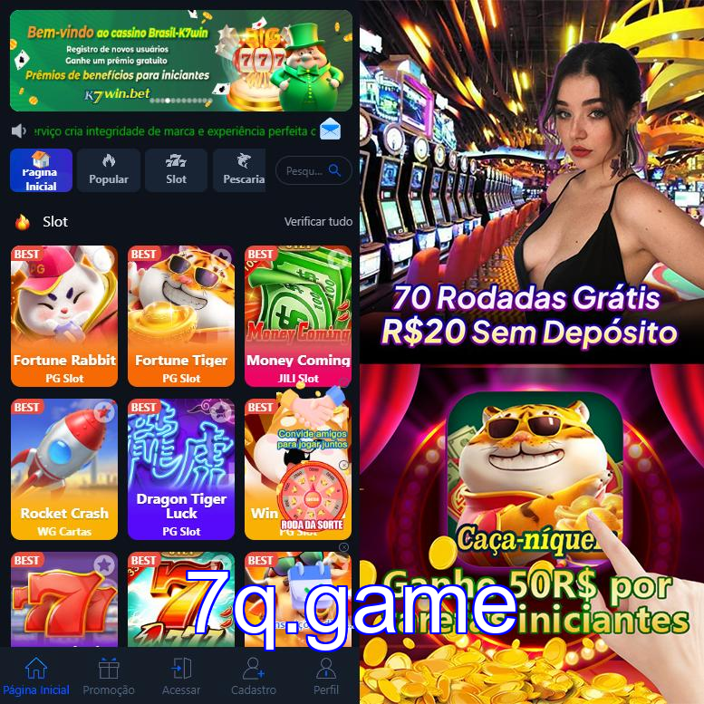 Cadastro no 7qgame: Comece com um Bônus de Boas-vindas!